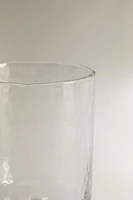 VERRE À PIED MARTELÉ