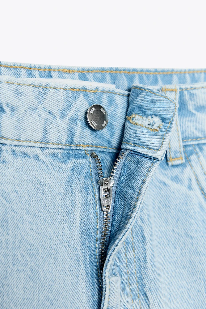 SHORT Z1975 EN JEAN TAILLE HAUTE