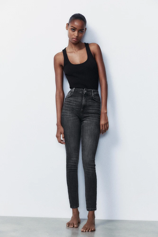 HIGH-WAISTED SCULPT TRF JEANS