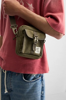 SAC BANDOULIÈRE EN TISSU AVEC POCHE