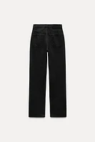 ZW COLLECTION HIGH-WAISTED SLIM FIT JEANS