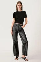 STRAIGHT LEATHER PANTS 50TH ANNIVERSARY