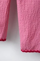 PANTALON TEXTURÉ ONDULINE