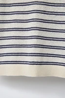 LINEN COTTON POLO SHIRT