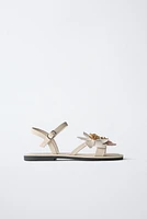 3D FLOWER SANDALS