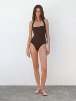 Halterneck swimsuit