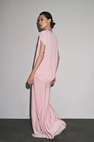 KNIT MIDI SKIRT