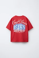 T-SHIRT IMPRIMÉ EN RELIEF
