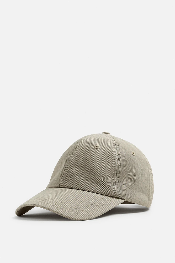 WASHED COTTON CAP