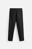 100% LINEN PLEATED PANTS