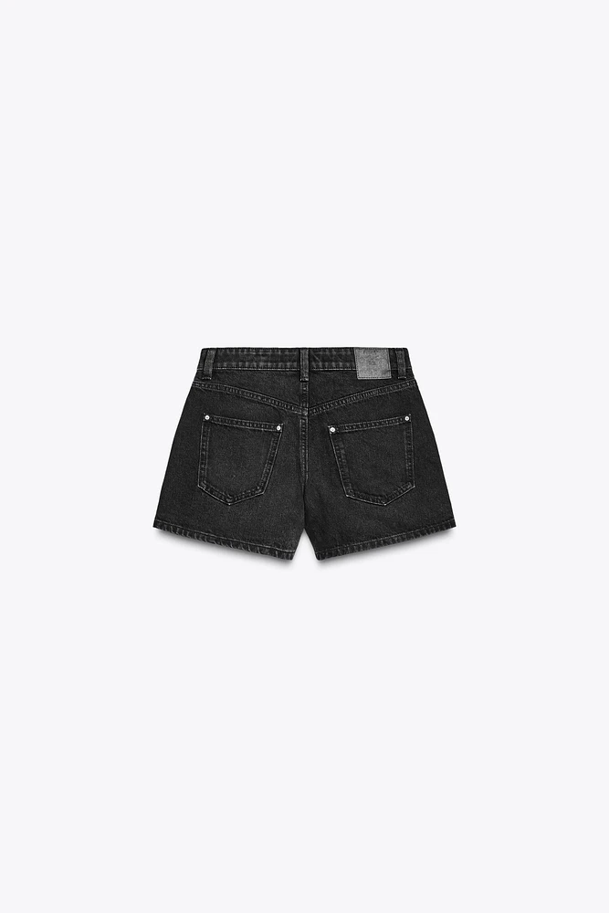 Z1975 MOM FIT MID-RISE SHORTS