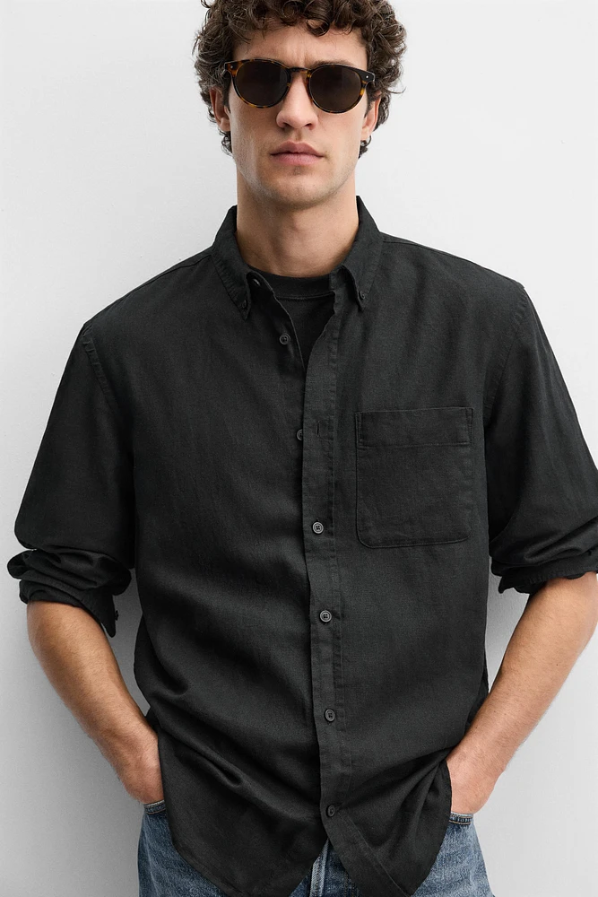 LINEN - COTTON SHIRT