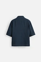 CHEMISE SURPIQÛRES CONTRASTE