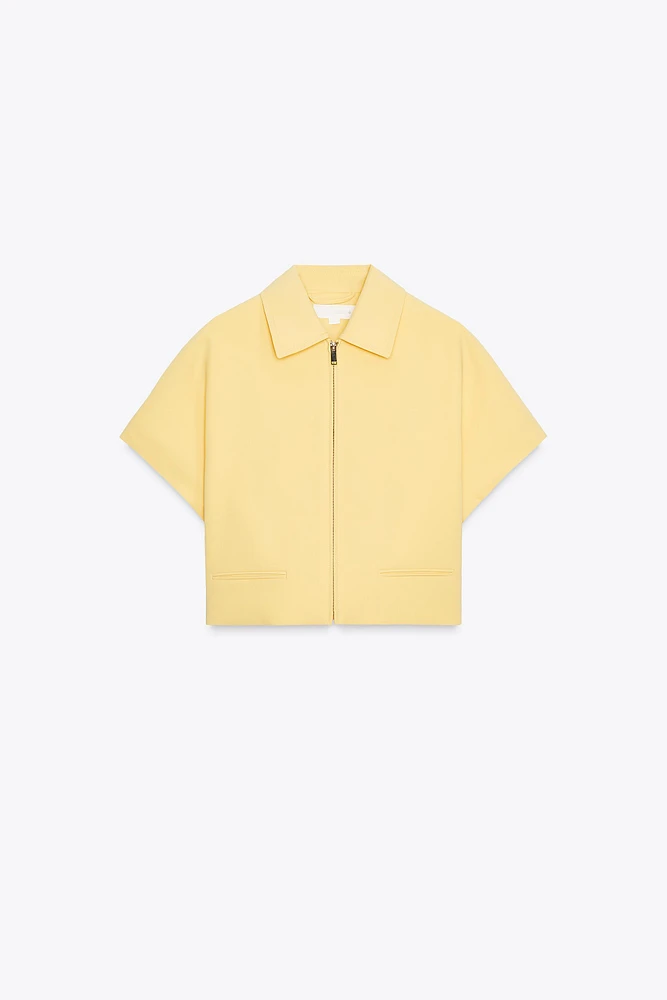 ZW COLLECTION CROPPED JACKET