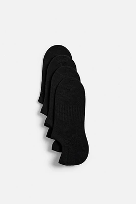 4 PACK OF NO-SHOW SOCKS