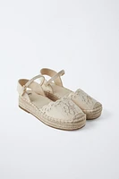 EMBROIDERED ESPADRILLES