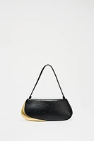 METAL DETAIL SHOULDER BAG