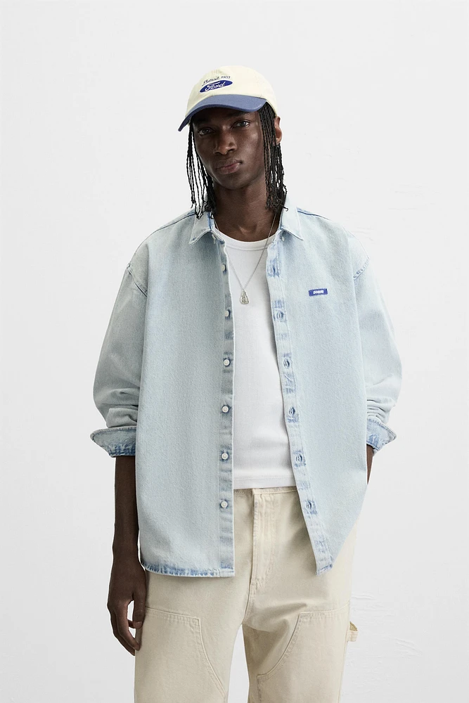 WASHED DENIM SHIRT