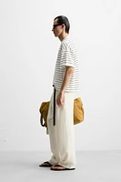 T-SHIRT BOXY FIT À RAYURES