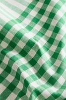 NAPPE COTON TEINTÉ CARREAUX
