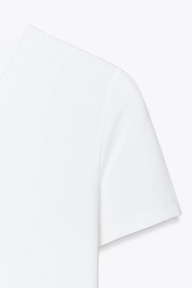 T-SHIRT SLIM AVEC COTON SUPIMA®