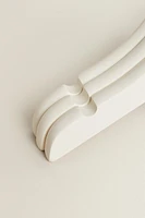 PACK OF WOODEN BABY HANGERS (PACK OF 3)