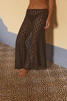 LONG LACE SKIRT