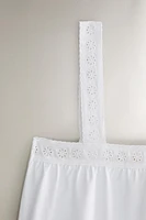 TOP COTON DENTELLE