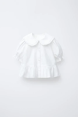 CHEMISE COL CLAUDINE
