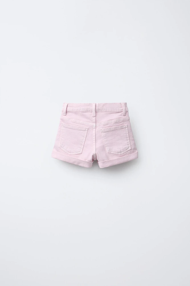 BERMUDA EN JEAN CLOUS