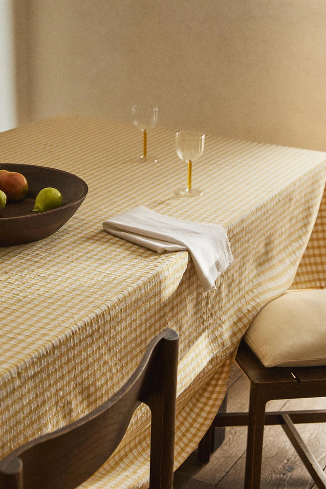 NAPPE COTON CARREAUX VICHY