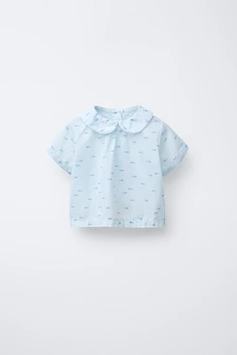 CHEMISE IMPRIMÉE POISSONS