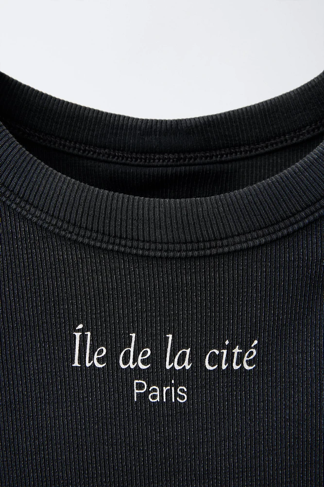 ROBE RIB RAYURES