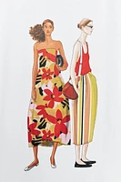 T-SHIRT WITH GIRL PRINT