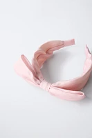 SERRE-TÊTE À NŒUD EN ORGANZA
