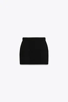 BASIC KNIT MINI SKIRT