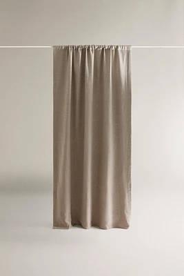 LIGHT BEIGE BLACKOUT CURTAIN