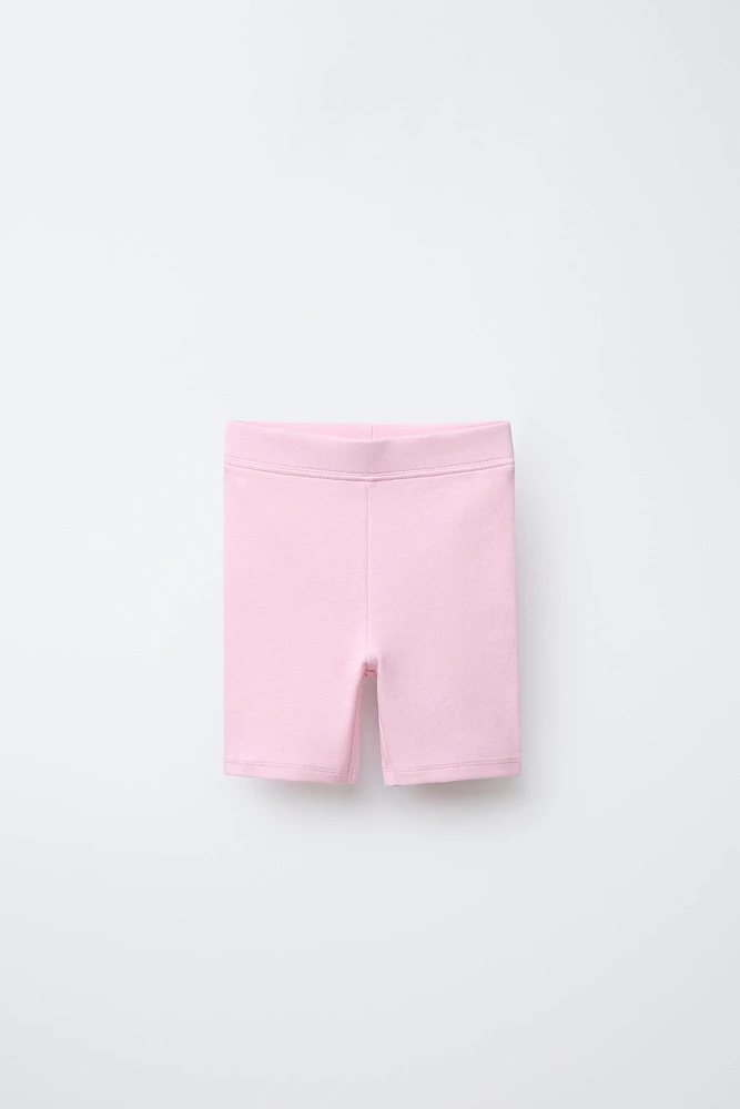 TWO-PACK SOLID BIKE SHORTS