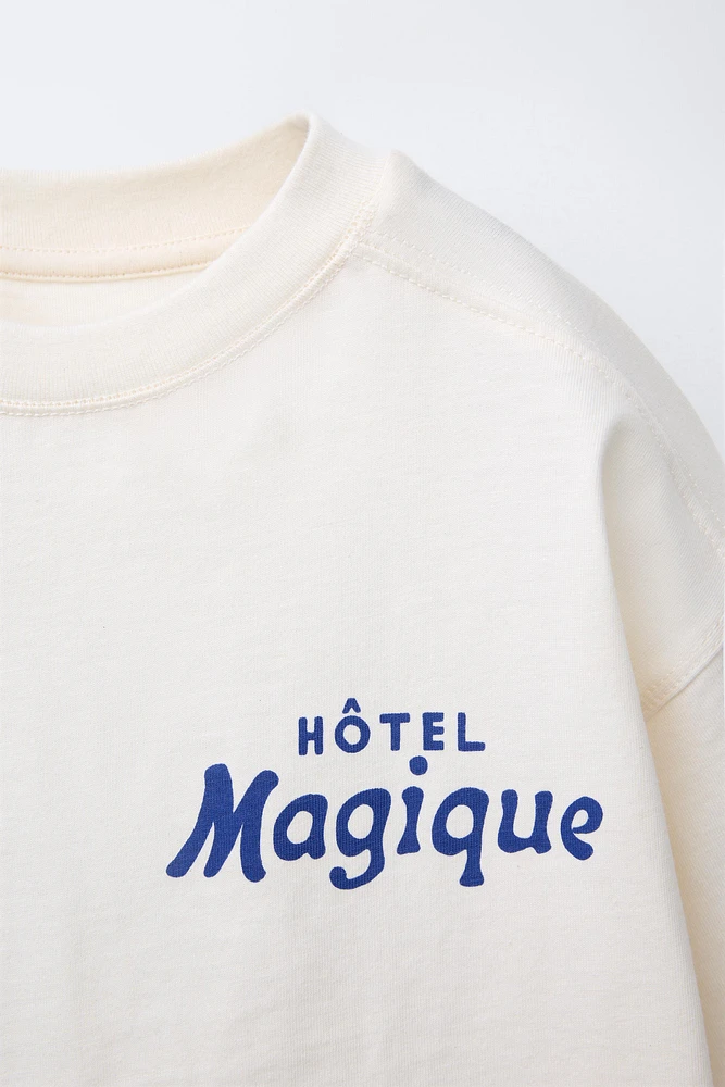 HÔTEL MAGIQUE © X ZARA PRINT T-SHIRT