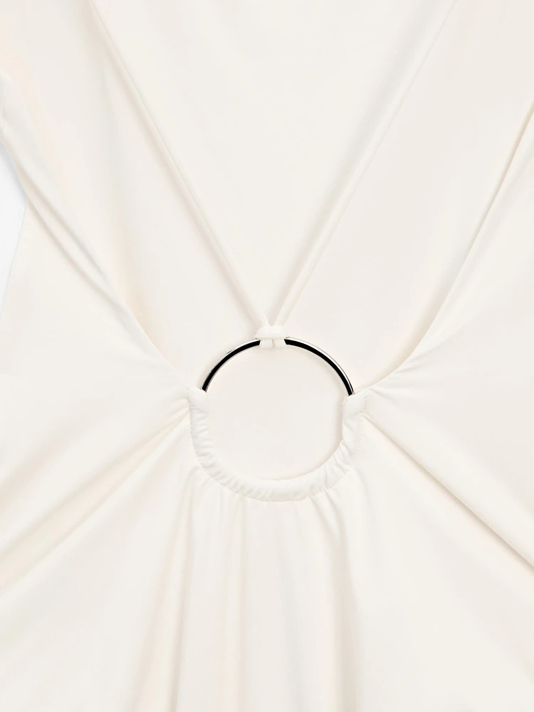 Maillot de bain avec anneau au dos