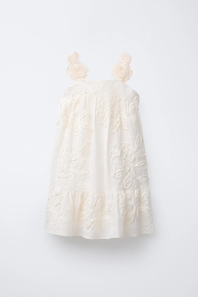 ROBE FLEURS BRODÉES