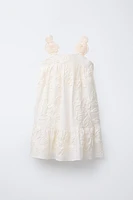 ROBE FLEURS BRODÉES