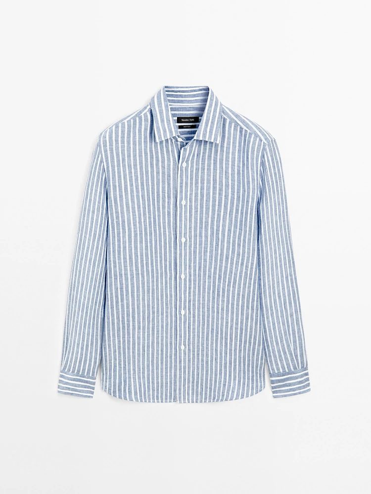 Chemise à rayures regular fit
