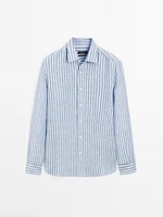 Chemise à rayures regular fit