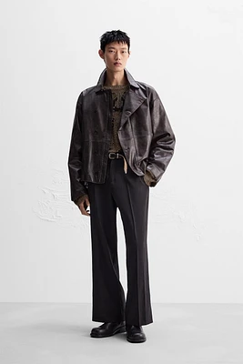 BLOUSON EN CUIR ÉDITION LIMITÉE