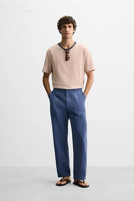 PANTALON STRAIGHT FIT CANVAS