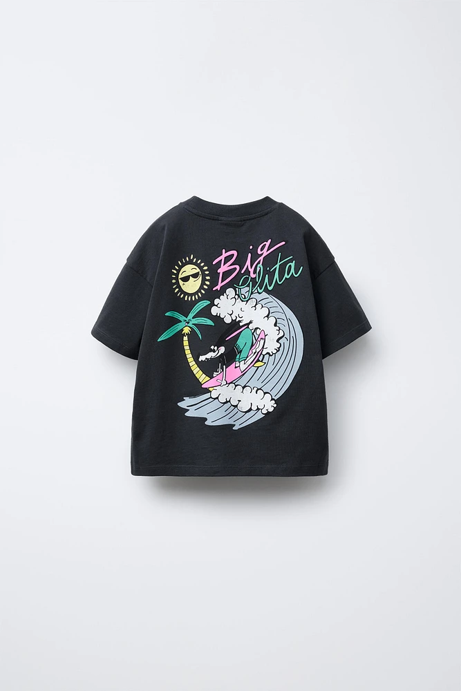 SURF PRINT T-SHIRT