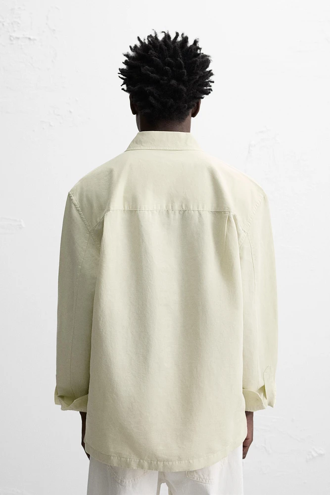 SURCHEMISE LIN - COTON