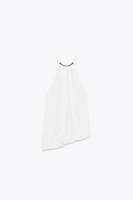 GOLD APPLIQUÉ CAMISOLE TOP