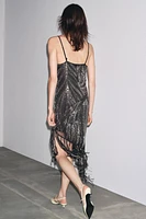 ROBE FANTAISIE FRANGES